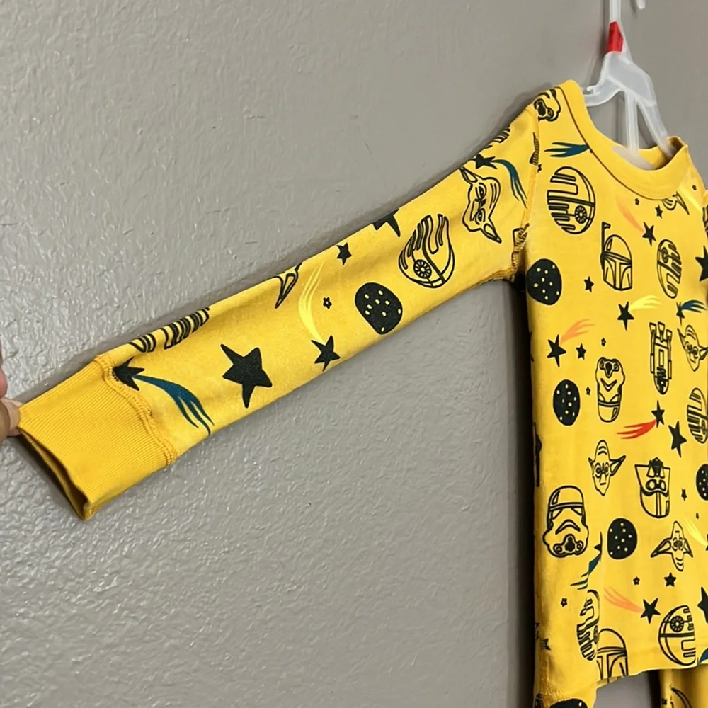 Star Wars by Hanna  Anderson unisex kids pajamas size 5